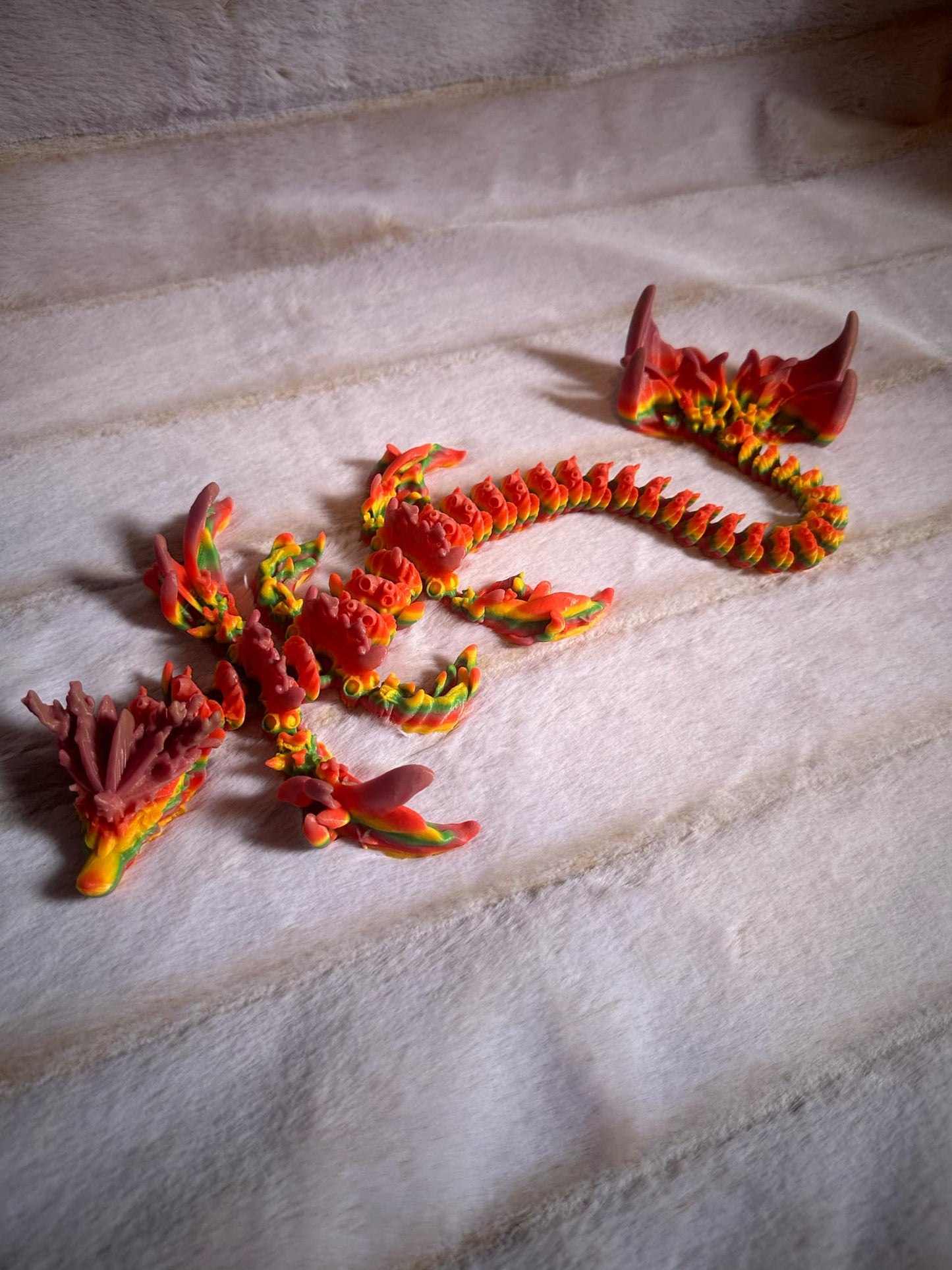 Large coral dragon