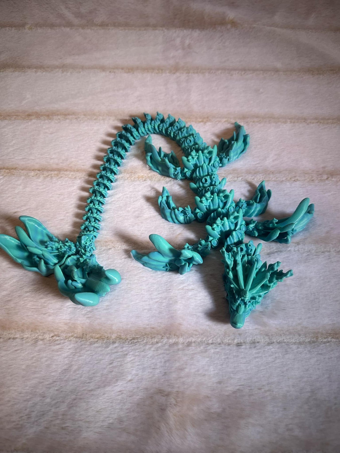 Large coral dragon