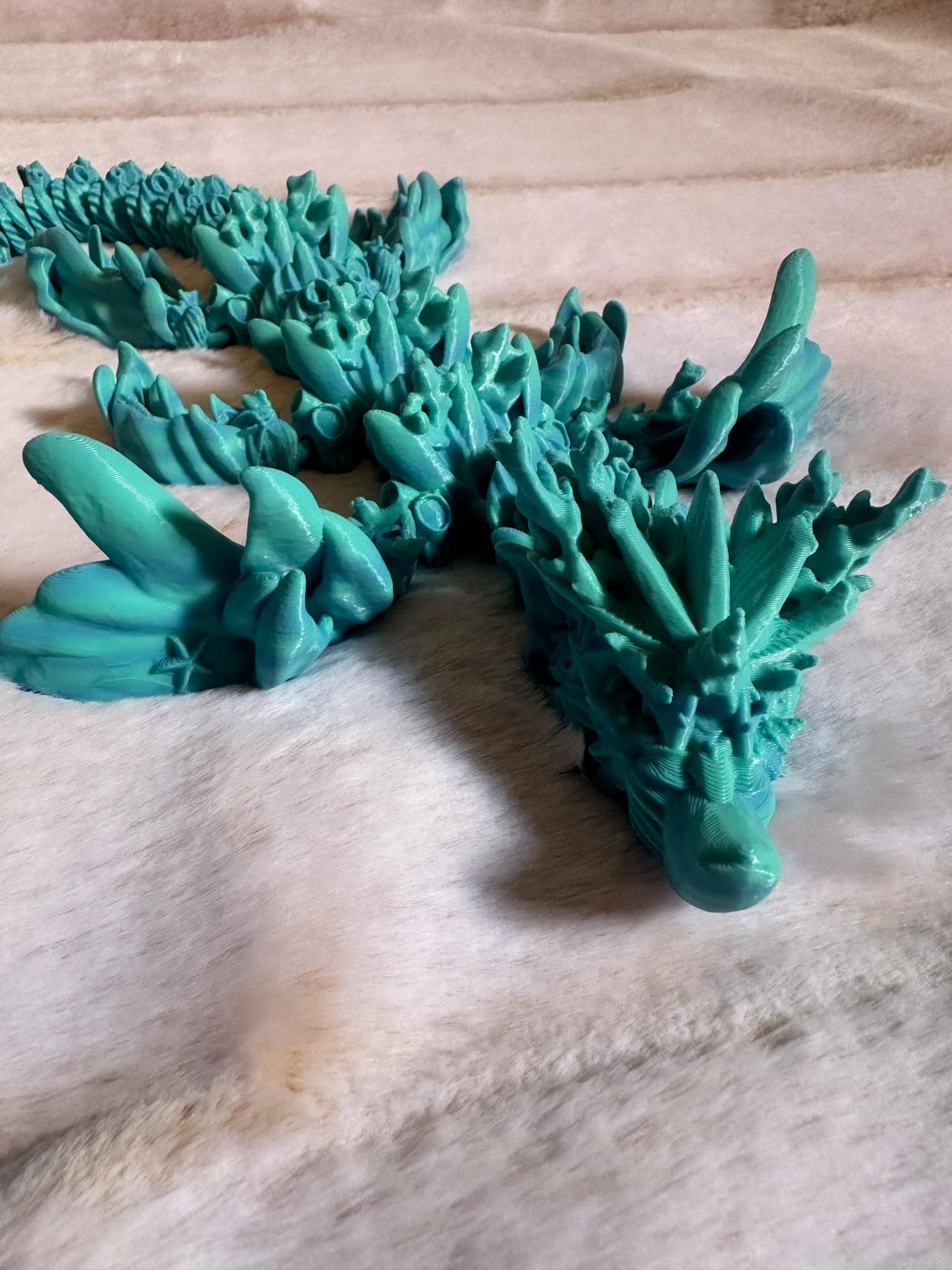 Large coral dragon